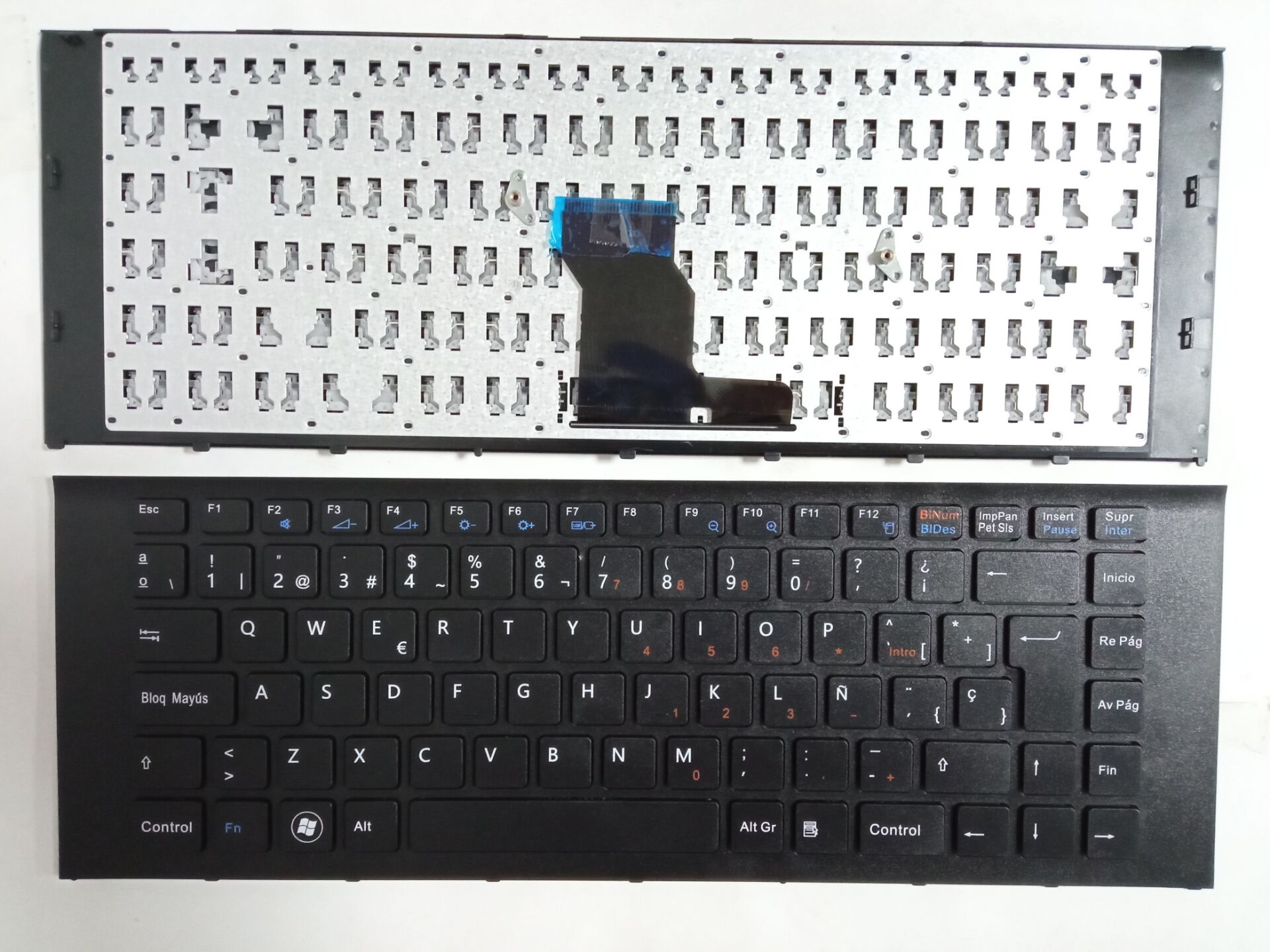 Picture of New Replacement Laptop Keyboard For SONY EA/VPC-EA BLACK FRAME BLACK (OEM) SP Layout